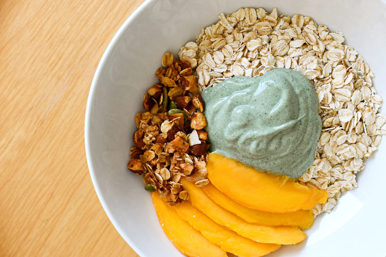 Good Green Vitality Yogurt and Granola