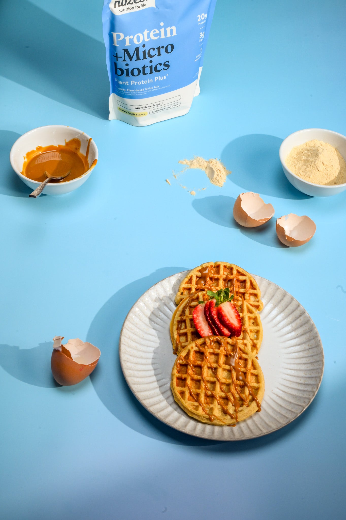 Probiotic Yogurt Waffles