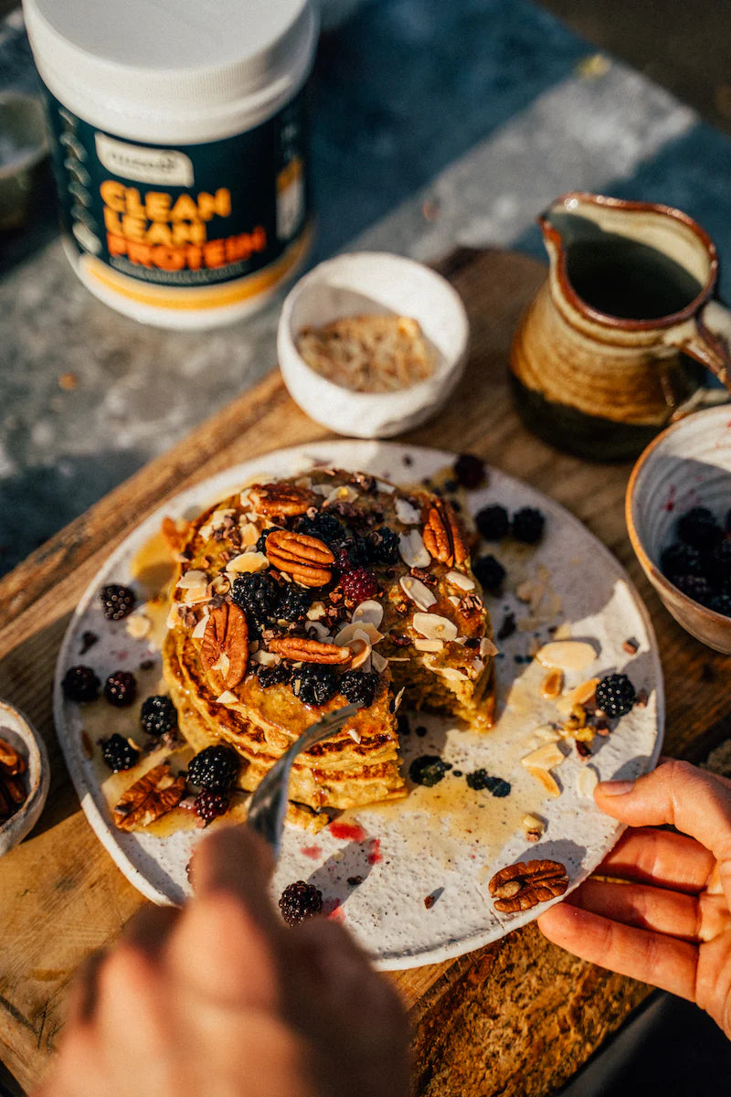 Pumpkin Protein Pancakes