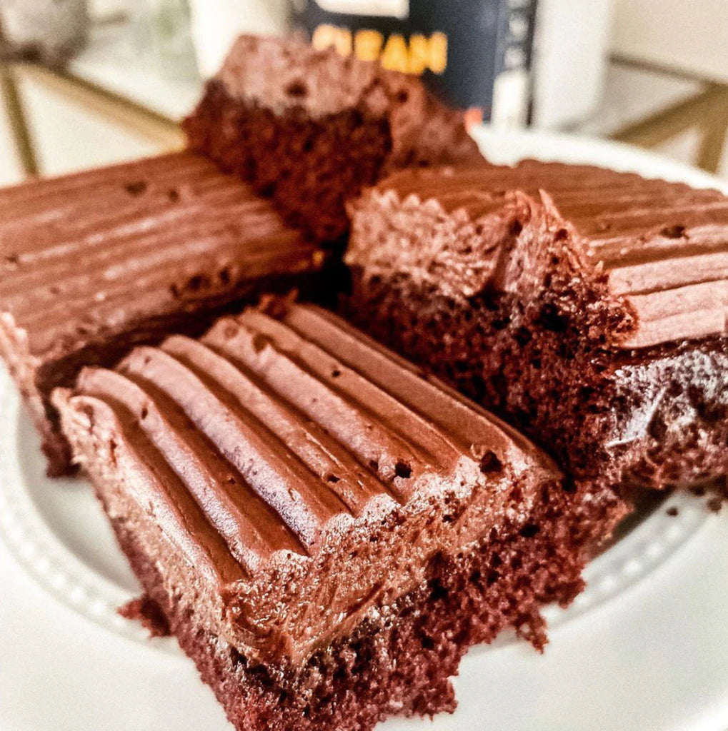 VEGAN PROTEIN CHOCOLATE CAKE