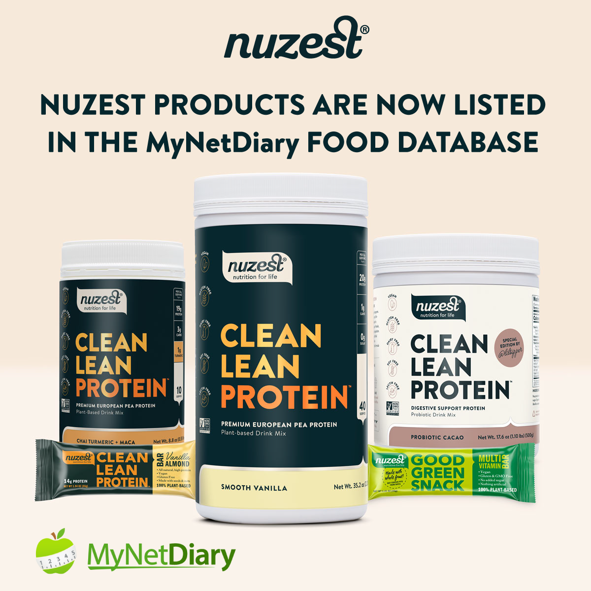 MyNetDiary Food Database