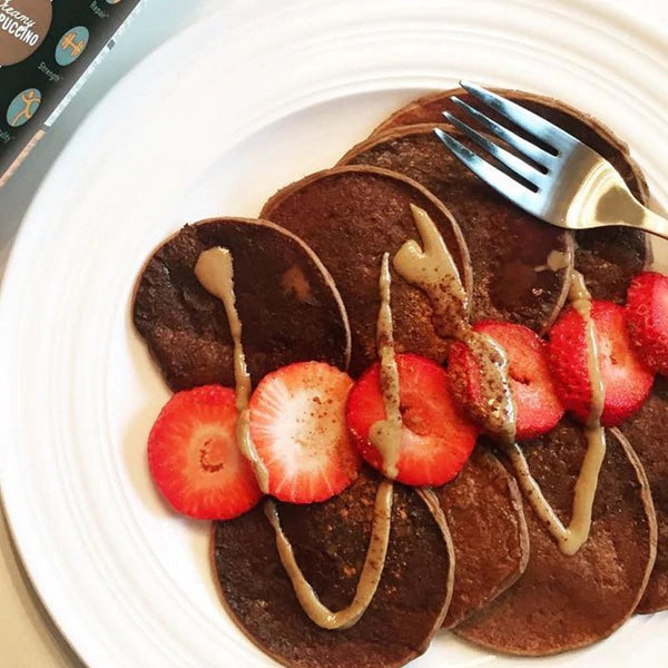 Cappuccino Banana Protein Pancakes Recipe