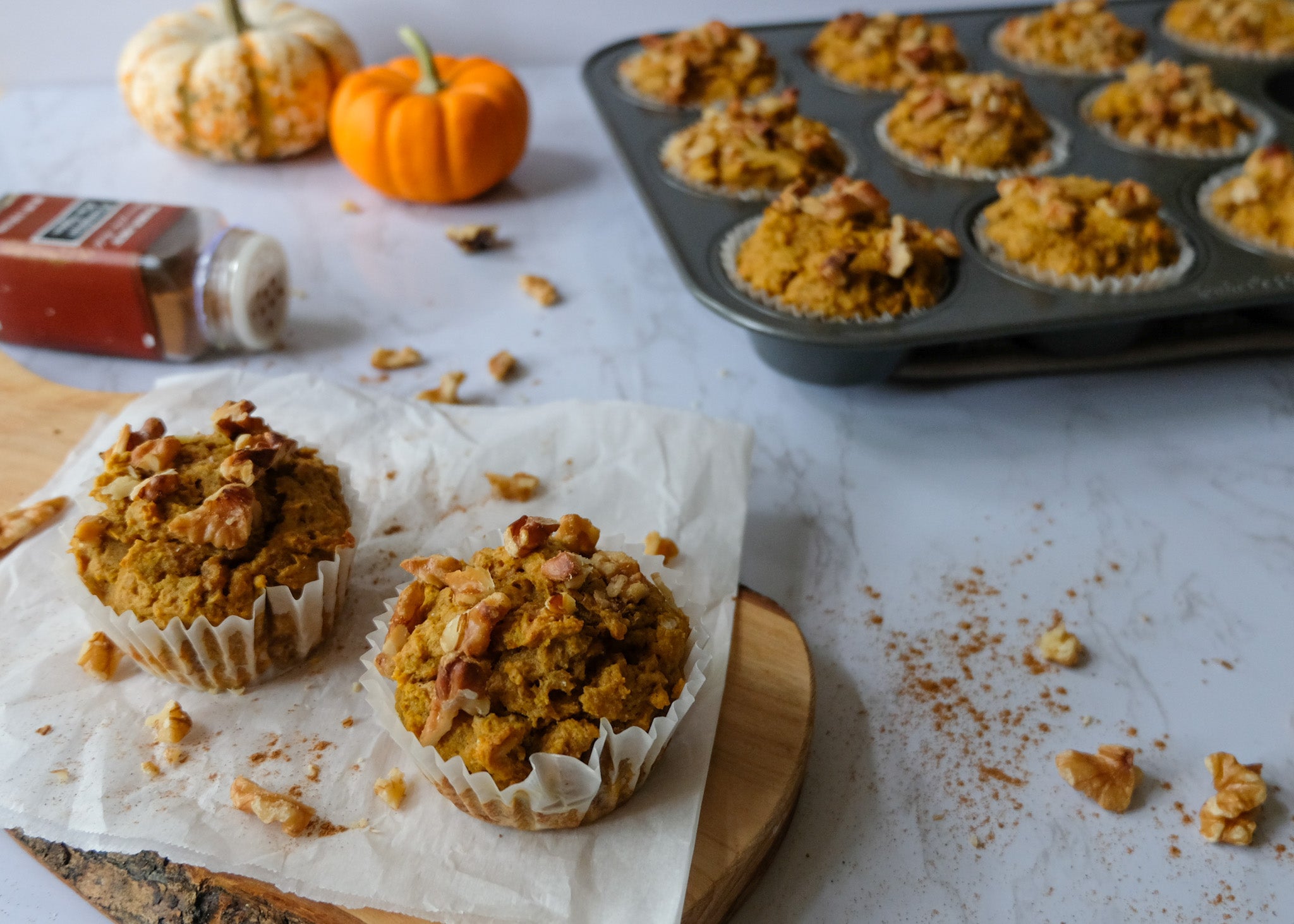 PUMPKIN PROTEIN MUFFINS